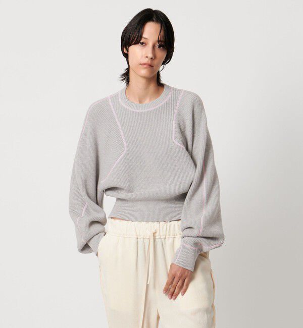 AEWEN MATOPH「＜AEWEN MATOPH＞アゼステッチ ニットプルオーバー ‐ ウォッシャブル ‐」|ニット・セーター|