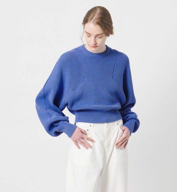 AEWEN MATOPH「＜AEWEN MATOPH＞アゼステッチ ニットプルオーバー ‐ ウォッシャブル ‐」|ニット・セーター|