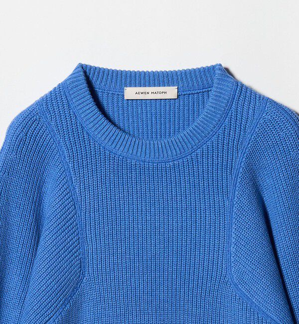 AEWEN MATOPH「＜AEWEN MATOPH＞アゼステッチ ニットプルオーバー ‐ ウォッシャブル ‐」|ニット・セーター|