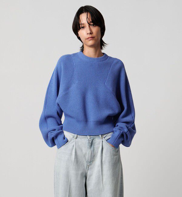 AEWEN MATOPH「＜AEWEN MATOPH＞アゼステッチ ニットプルオーバー ‐ ウォッシャブル ‐」|ニット・セーター|