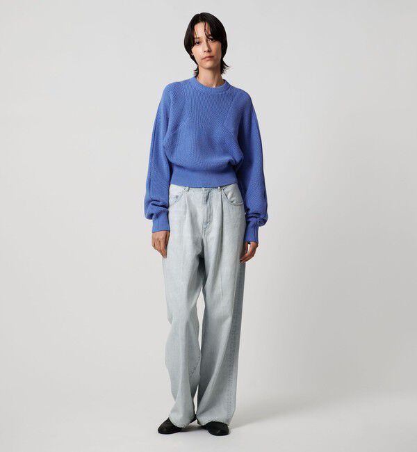 AEWEN MATOPH「＜AEWEN MATOPH＞アゼステッチ ニットプルオーバー ‐ ウォッシャブル ‐」|ニット・セーター|