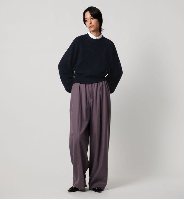 AEWEN MATOPH「＜AEWEN MATOPH＞アゼステッチ ニットプルオーバー ‐ ウォッシャブル ‐」|ニット・セーター|