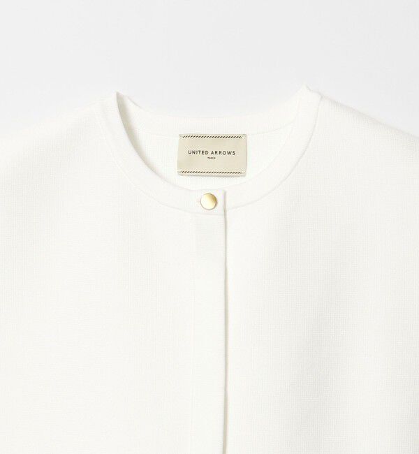 UNITED ARROWS「ペプラム ニットベスト」|ベスト・ジレ|