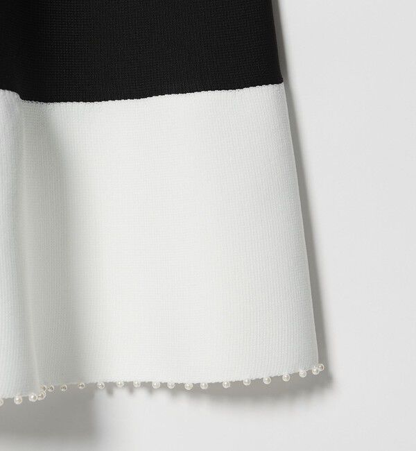 UNITED ARROWS「ペプラム ニットベスト」|ベスト・ジレ|