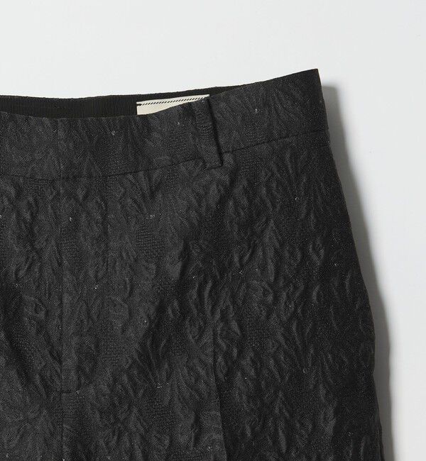 UNITED ARROWS「GISHA 2トーン ジャガード パンツ」|スラックス|