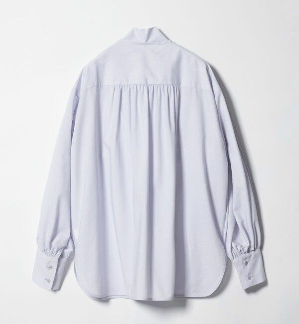 UNITED ARROWS「タックフリル ボウ ブラウス」|シャツ・ブラウス|