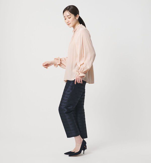 UNITED ARROWS「ボリュームギャザー ブラウス ‐ウォッシャブル‐」|シャツ・ブラウス|