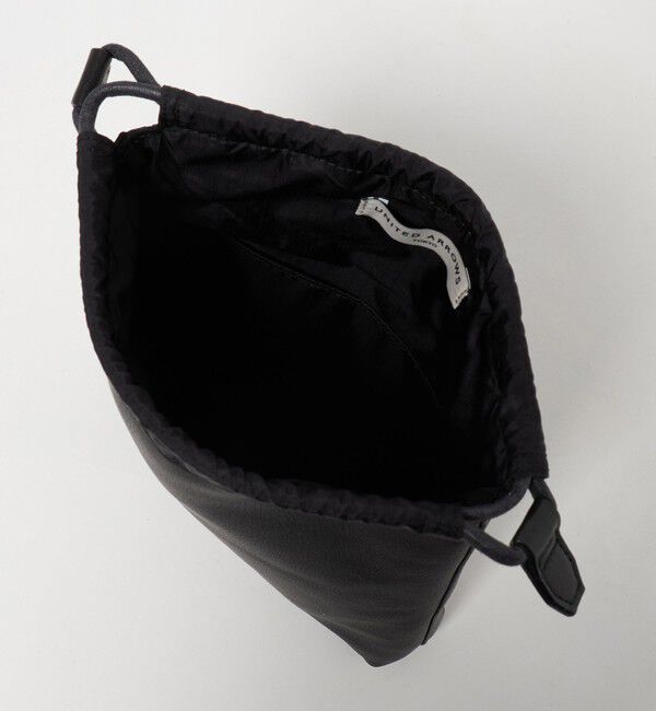 UNITED ARROWS「UNFINISHED LEATHER PURSE/アンフィニッシュドレザー 巾着バッグ」|その他|