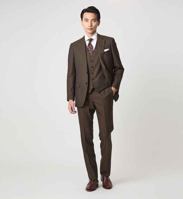 UNITED ARROWS green label relaxing「REDA サージ スリム 5B スーツベスト」|ベスト・ジレ|