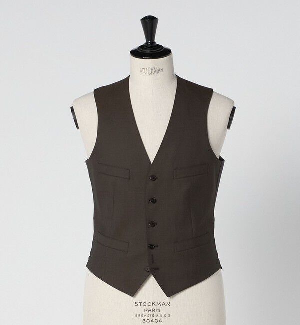 UNITED ARROWS green label relaxing「REDA サージ スリム 5B スーツベスト」|ベスト・ジレ|