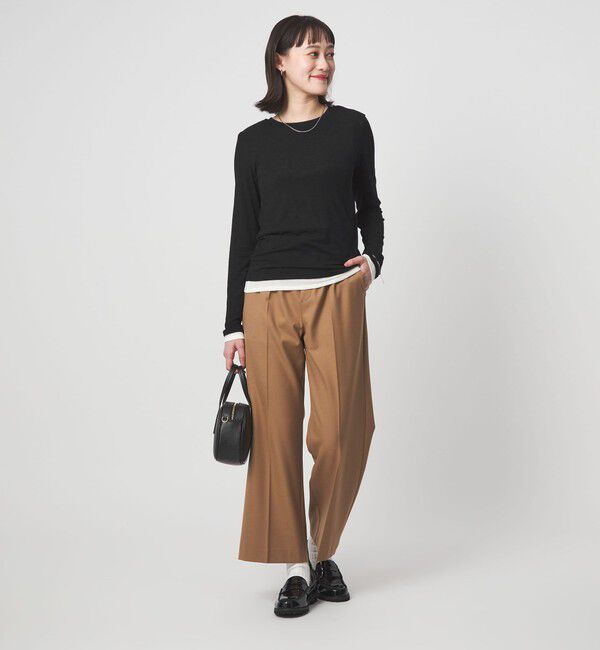 UNITED ARROWS green label relaxing「ベアテン フェイクレイヤード クルーネック プルオーバー」|Tシャツ・カットソー|