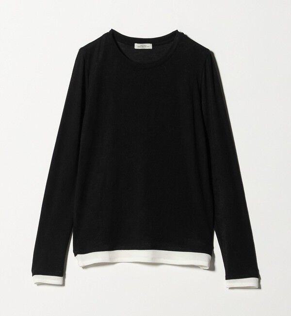 UNITED ARROWS green label relaxing「ベアテン フェイクレイヤード クルーネック プルオーバー」|Tシャツ・カットソー|