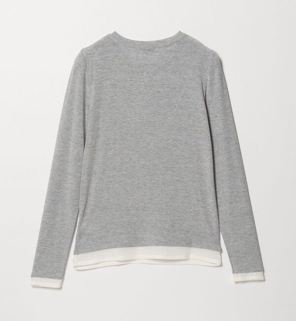 UNITED ARROWS green label relaxing「ベアテン フェイクレイヤード クルーネック プルオーバー」|Tシャツ・カットソー|