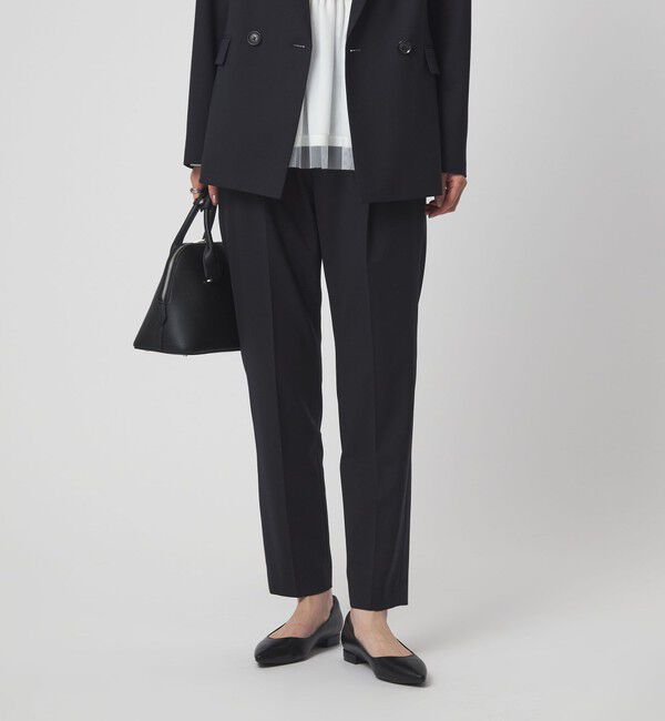 UNITED ARROWS green label relaxing「［size SHORT/TALLあり］カチリラ テーパードパンツ ウォッシャブル ストレッチ」|スラックス|