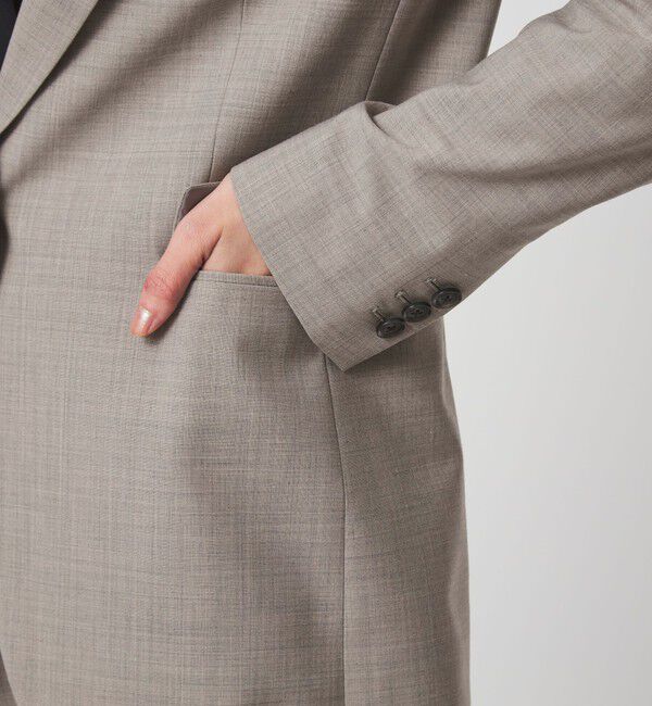 UNITED ARROWS green label relaxing「［size SHORTあり］カチリラ シングル テーラード ジャケット ウォッシャブル ストレッチ」|テーラードジャケット|