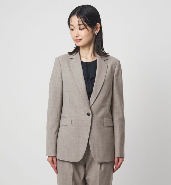 UNITED ARROWS green label relaxing「［size SHORTあり］カチリラ シングル テーラード ジャケット ウォッシャブル ストレッチ」|テーラードジャケット|