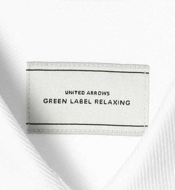 UNITED ARROWS green label relaxing「コットン フレンチツイル ワイドカラー ドレスシャツ -形態安定-」|シャツ・ブラウス|
