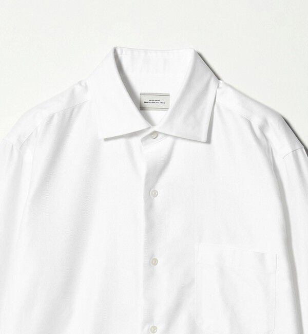 UNITED ARROWS green label relaxing「コットン フレンチツイル ワイドカラー ドレスシャツ -形態安定-」|シャツ・ブラウス|
