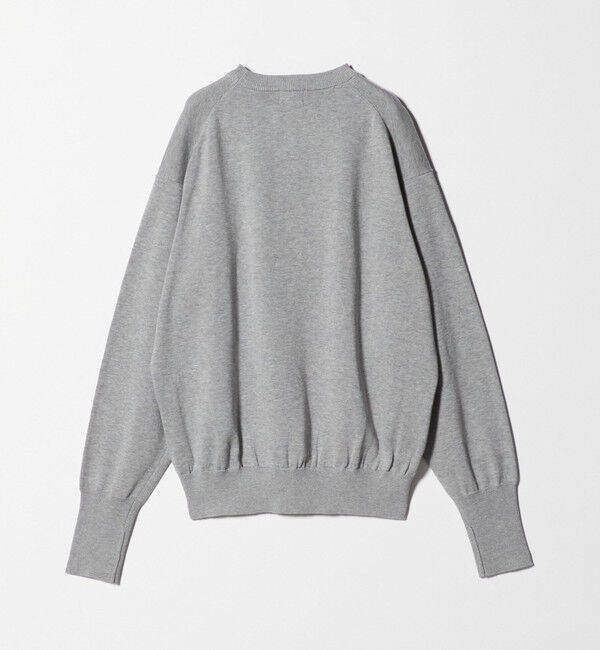 UNITED ARROWS green label relaxing「FINE BASIC アメリカンシーアイランドコットン クルーネック ニット」|ニット・セーター|