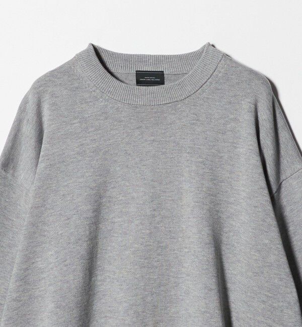 UNITED ARROWS green label relaxing「FINE BASIC アメリカンシーアイランドコットン クルーネック ニット」|ニット・セーター|