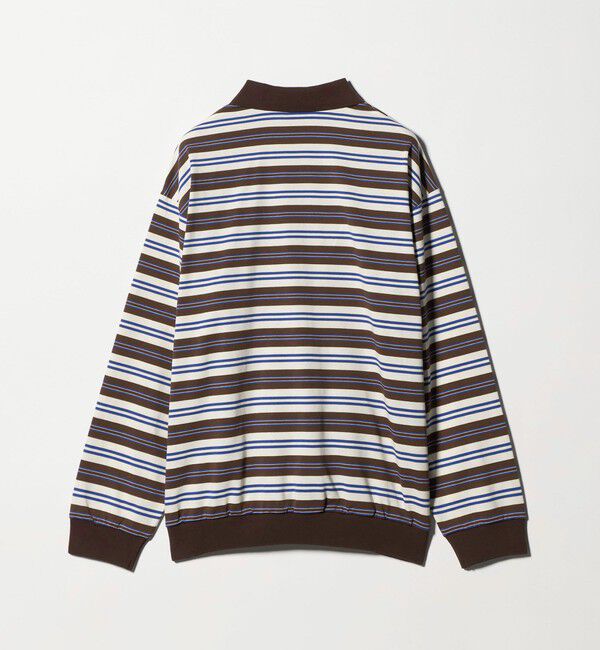 UNITED ARROWS green label relaxing「【別注】＜UMBRO＞ボーダー 長袖 ポロシャツ」|ポロシャツ|