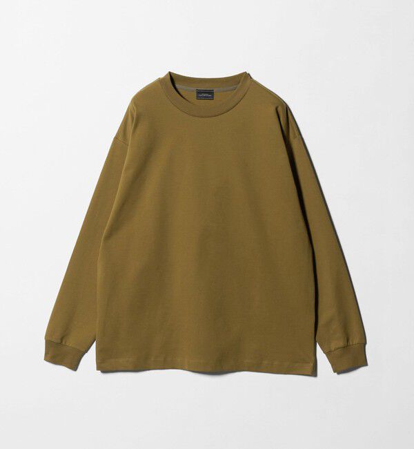 UNITED ARROWS green label relaxing「ALBINI ハイゲージ モクロディ クルーネック カットソー」|Tシャツ・カットソー|MUSTARD