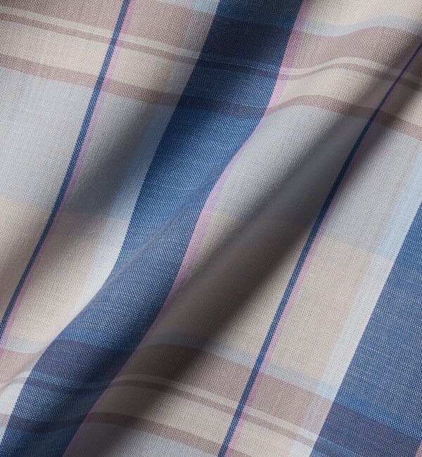 UNITED ARROWS green label relaxing「ウォッシャブル トロ パターン ジャストルーズ シャツ -ストレッチ-」|シャツ・ブラウス|