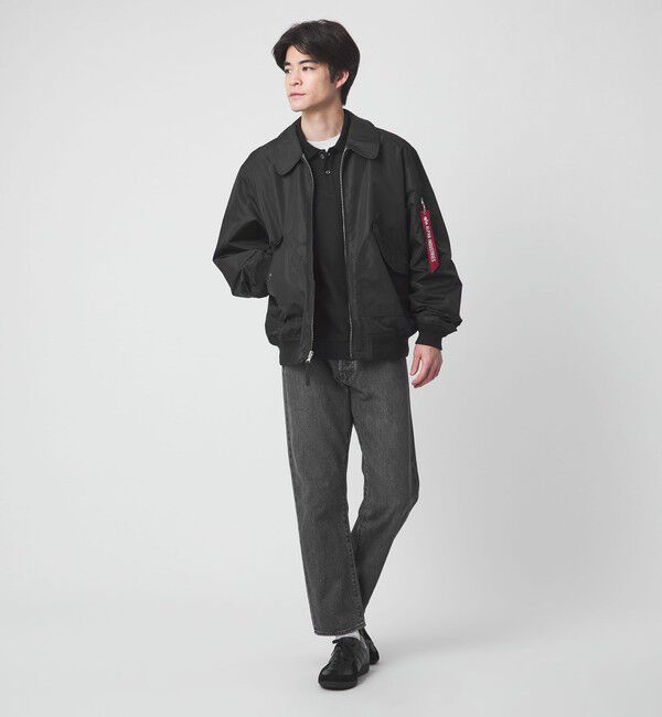 UNITED ARROWS green label relaxing「【別注】＜ALPHA INDUSTRIES＞リバーシブル CWU フライトジャケット ブルゾン」|その他|