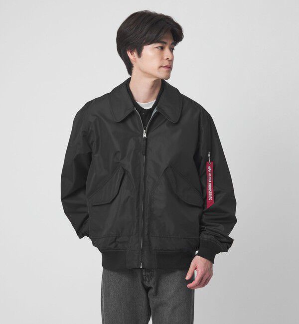 UNITED ARROWS green label relaxing「【別注】＜ALPHA INDUSTRIES＞リバーシブル CWU フライトジャケット ブルゾン」|その他|