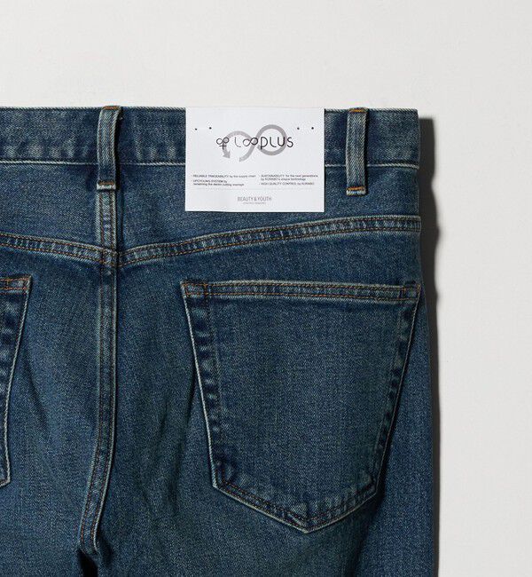 BEAUTY&YOUTH UNITED ARROWS「L&infin;Plus シェービング 5ポケット デニム パンツ NO.3」|チノ|