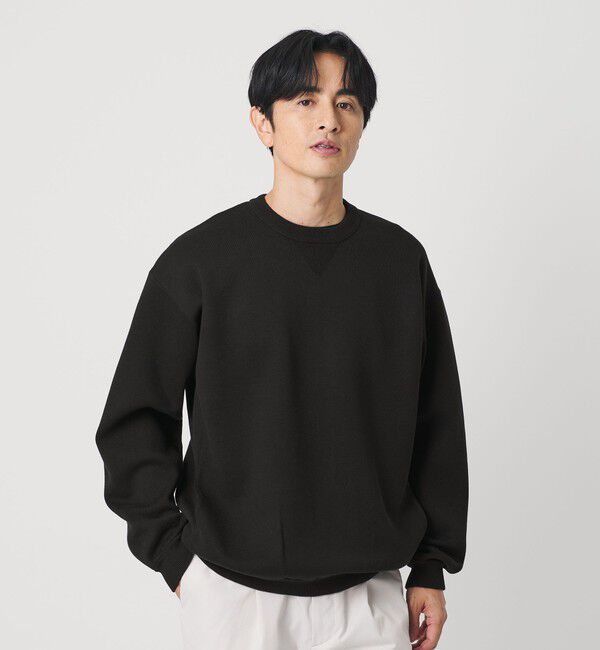 BEAUTY&YOUTH UNITED ARROWS「ミラノリブ クルーネック ニットスウェット」|ニット・セーター|