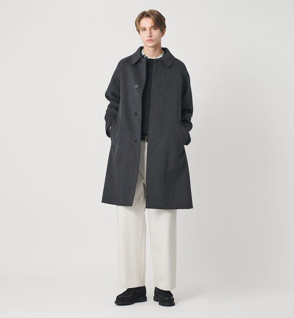 BEAUTY&YOUTH UNITED ARROWS「ショートビーバー リバー コート」|ステンカラーコート|