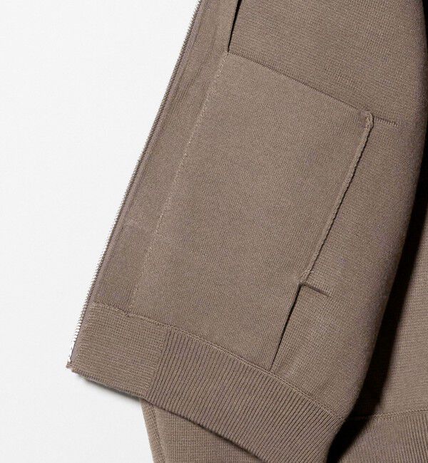 BEAUTY&YOUTH UNITED ARROWS「ミラノ ジップ ジャケット ウォッシャブル」|カーディガン|