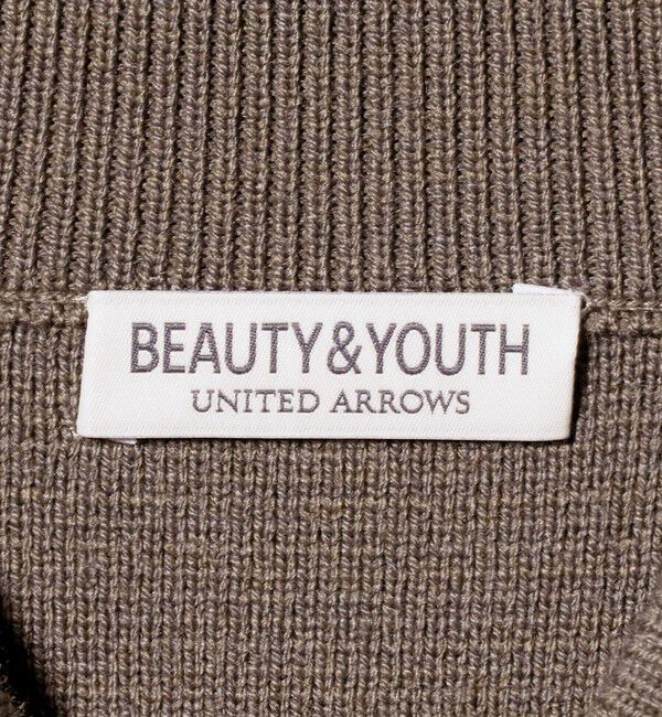 BEAUTY&YOUTH UNITED ARROWS「ミラノ ジップ ジャケット ウォッシャブル」|カーディガン|
