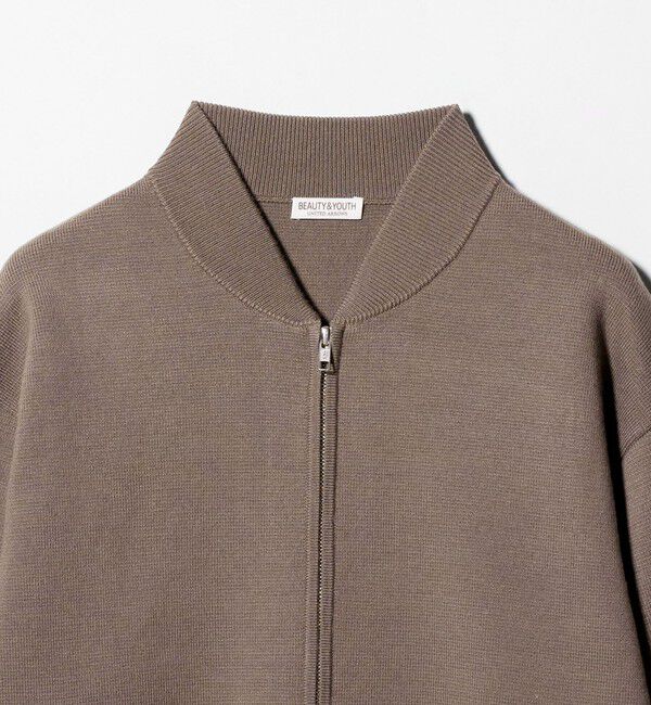 BEAUTY&YOUTH UNITED ARROWS「ミラノ ジップ ジャケット ウォッシャブル」|カーディガン|