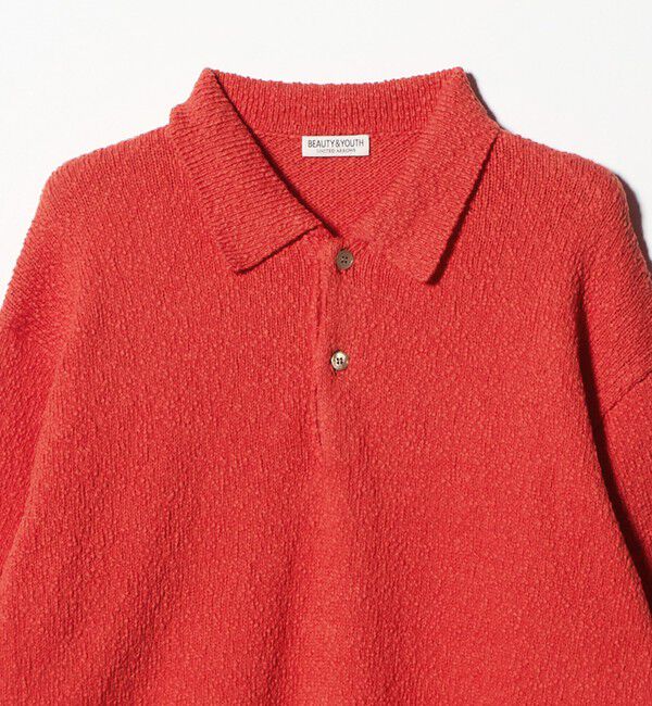 BEAUTY&YOUTH UNITED ARROWS「ヴァンプコットン ポロニット ウォッシャブル」|ニット・セーター|