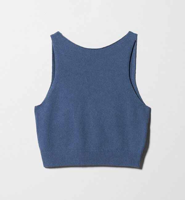 BEAUTY&YOUTH UNITED ARROWS「コットン麻ブレンド カシュクール 2WAYニットベスト  ウォッシャブル」|ベスト・ジレ|