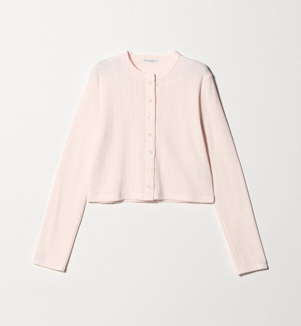 BEAUTY&YOUTH UNITED ARROWS「コットン パターンメッシュ カーディガン ウォッシャブル」|カーディガン|