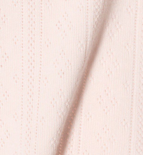 BEAUTY&YOUTH UNITED ARROWS「コットン パターンメッシュ カーディガン ウォッシャブル」|カーディガン|