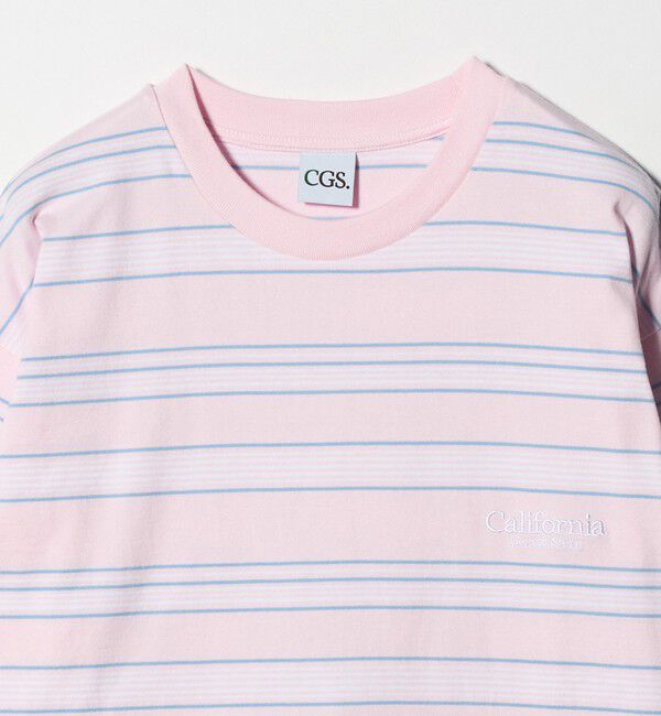 California General Store「＜CGS.＞オーガニック コットン ロングスリーブ ボーダー Tシャツ」|Tシャツ・カットソー|