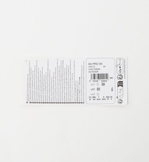 BEAUTY&YOUTH UNITED ARROWS「＜Salomon＞XA PRO 3D/スニーカー」|スニーカー|