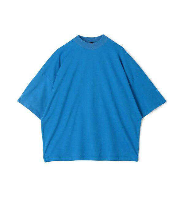 CABaN「CABaN コットン ビルドネックTシャツ」|Tシャツ・カットソー|65 ブルー