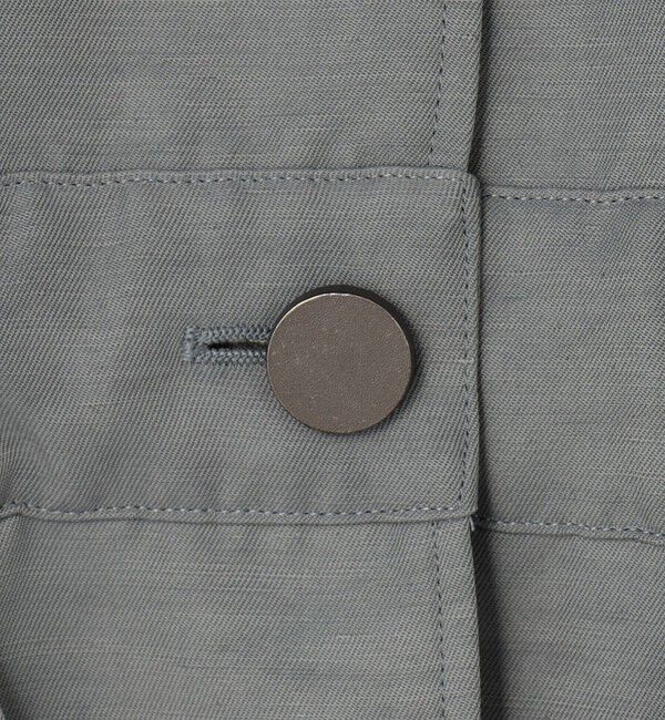 BACCA「リネンナイロンヴィンテージギャバジン ギャザードジャケット」|その他|