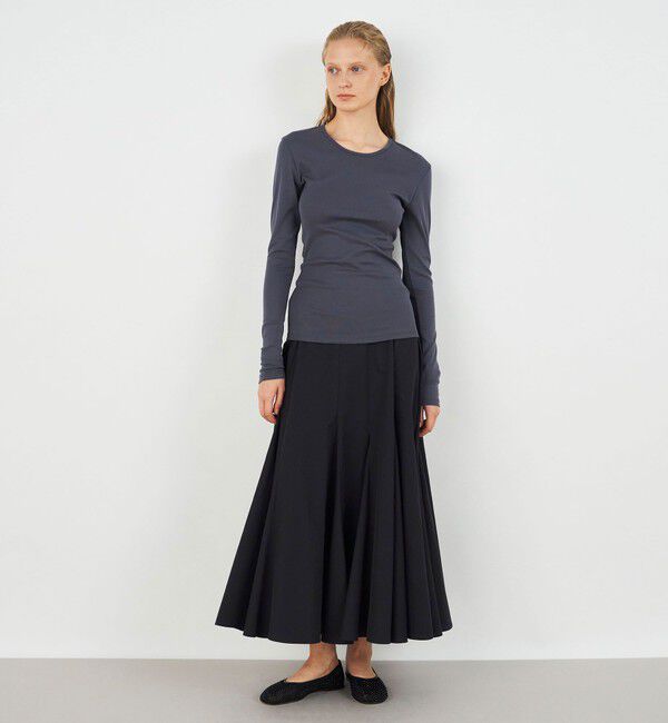 DES PRES「ベーシックサーキュラーリブ クルーネックプルオーバー」|Tシャツ・カットソー|