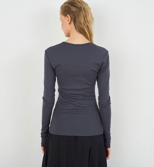 DES PRES「ベーシックサーキュラーリブ クルーネックプルオーバー」|Tシャツ・カットソー|