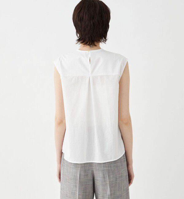 TOMORROWLAND collection「ビーンズエンブロイダリー ノースリーブブラウス」|シャツ・ブラウス|