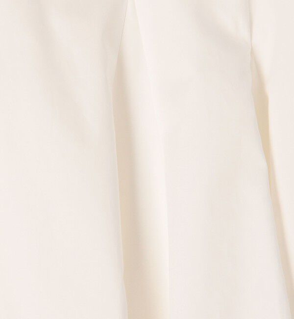 DES PRES「コットンサテン フィッシュテールボリュームスカート」|フレア|