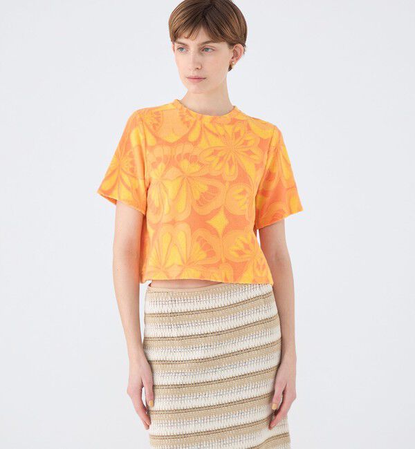 TOMORROWLAND collection「フラワーパイル クルーネックプルオーバー」|その他|