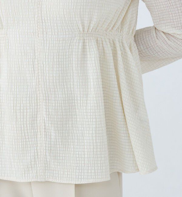 Ballsey「モザイクジャージー ウエストギャザープルオーバー」|Tシャツ・カットソー|