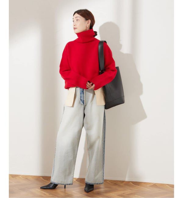 journal standard L'essage「《追加》【ISLAND TIDES/アイランドタイド】ラムズウールタートルネック」|ニット・セーター|